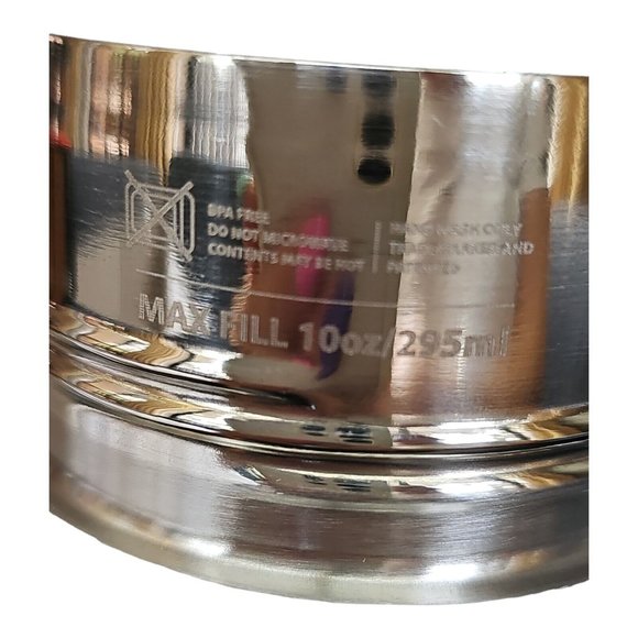 NEW FRANK GREEN Ceramic Reusable Cup Cloud White 10oz 295ml NWOB triple wall - Picture 7 of 7